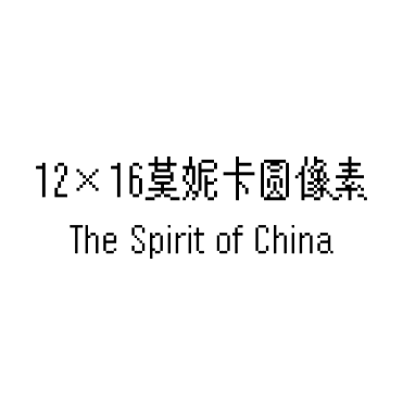 12×16莫妮卡圆像素