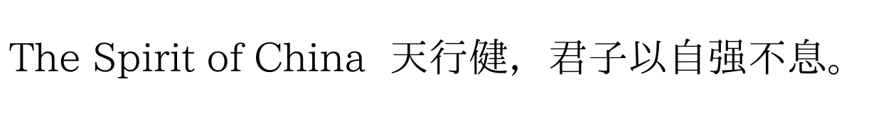 華英明朝 舊印體